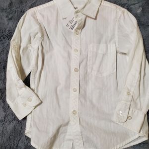 Boys white dress shirt lot of 2